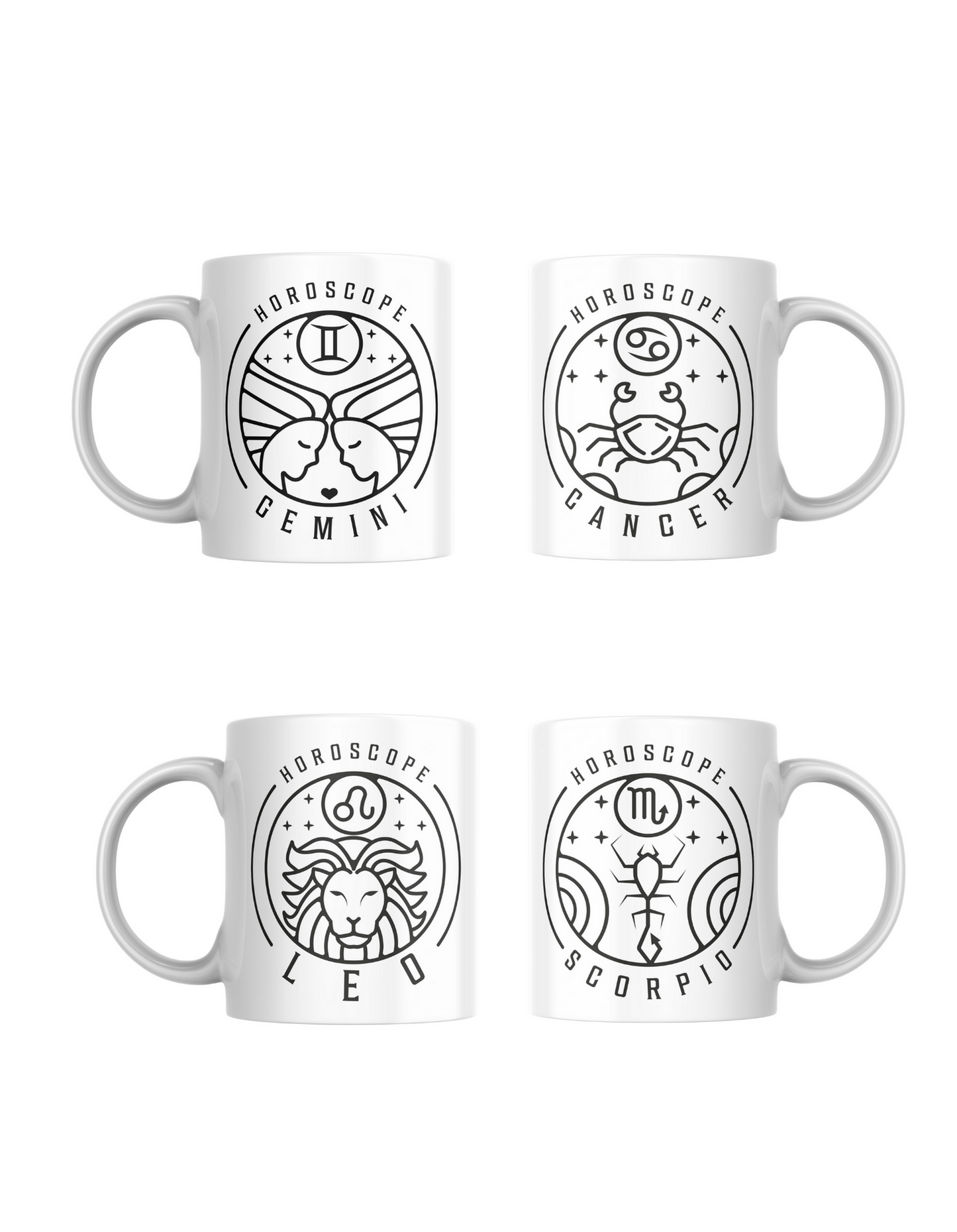 Zodiac Mugs - 11oz