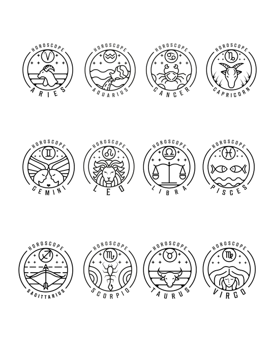 Zodiac Mugs - 11oz