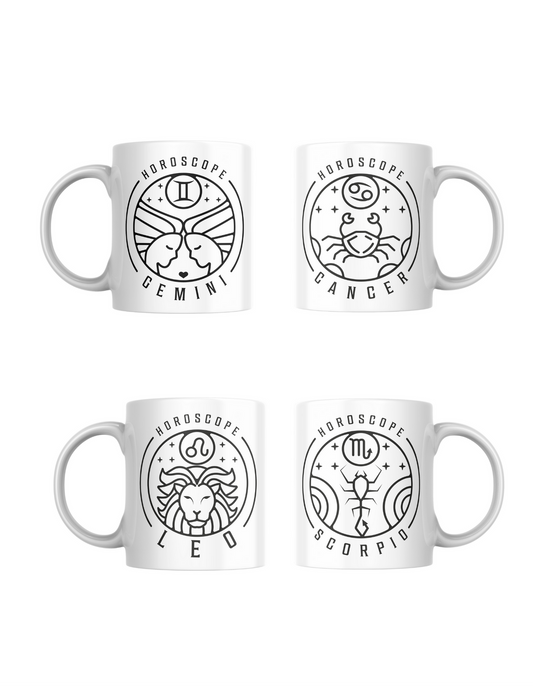 Zodiac Mugs - 11oz